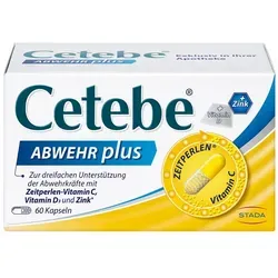CETEBE Abwehr plus mit Vitamin C, D und Zink