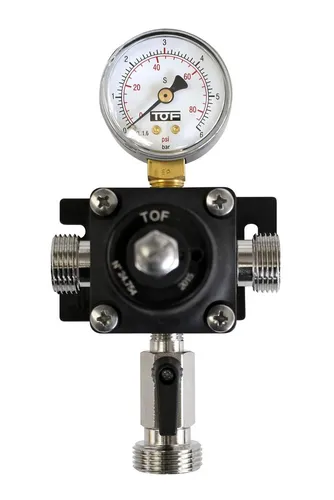 Premium Zwischendruckregler 3 bar von TOF Anzeige 2x 5/8