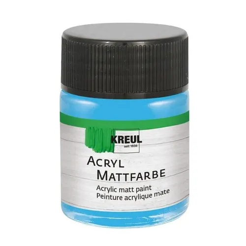 Kreul Acryl Mattfarbe Himmelblau 50ml 100ml/7,18 Euro