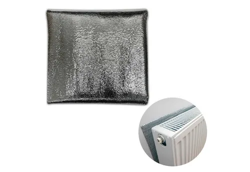 VOSSBACH Heizkörperreflexionsfolie Heizkörper Reflexionsfolie Heizung Isolierfolie Isoliermatte, 5,00 mm Stärke, (1-St), 100 x 70 cm Zuschneidbar