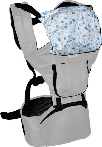 BabyGo Babytrage Wombat grau