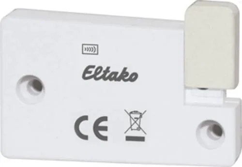 Eltako FFTE-rw Funk Fensterkontakt - Smart Home Sensor mit einer Reichweite von bis zu 30m im Freifeld. Ideal zur Überwachung von Fenstern, Türen und mehr, ganz ohne Stand-by-Verlust.