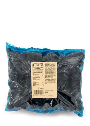 KoRo - Gefriergetrocknete Himbeeren in dunkler Schokolade 1 kg - Süßer Snack für Zwischendurch