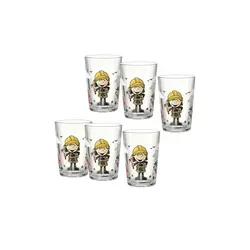 Ritzenhoff & Breker Becherset  6-teilig   , mehrfarbig , Glas , Maße (cm): H: 25