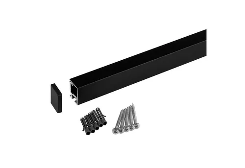 Kesseböhmer Küchenorganizer-Set Linero MosaiQ EasyLine - Küchenorganizer für individuelle Aufbewahrung, flexibel einstellbar von 600 bis 1800 mm, inklusive Aluminium Profil und Befestigungssatz für einfache Montage.