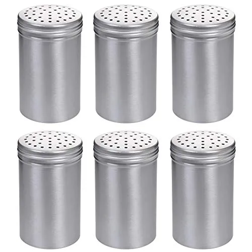 GRÄWE Set Pommesstreuer aus Aluminium, Salzstreuer, Gewürzstreuer (6, Gewürzstreuer)