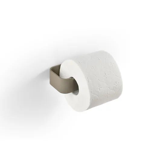 Zone Denmark Toilettenpapierhalter Ume Taupe - Stilvoller WC-Rollenhalter aus Aluminium - Toilettenpapierhalter & -lagerung, elegantes Design in Taupe, langlebig und aus hochwertigem Aluminium gefertigt für moderne Badezimmer.