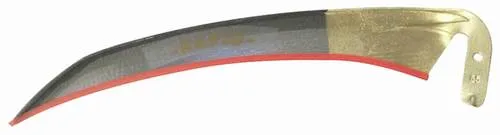 ESW 456517 Reichsformsense - BATAVIA handgeschmiedete Sense, ölgehärtet und mähfertig mit Schneidenschutz, 65 cm Länge