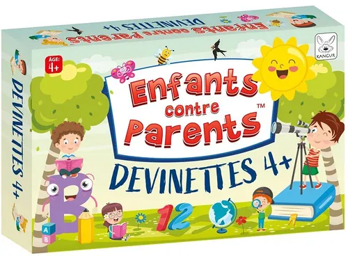 Lernspiel Brettspiel Quiz für Kinder und Erwachsene, Kartenspiel für die Fami...