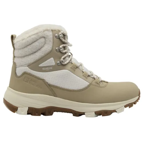 Jack Wolfskin Damen Everquest Texapore HIGH W Wanderstiefel - Anis, 38 EU - Wasserdichter Winterwanderschuh, warm gefüttert und atmungsaktiv, mit griffiger Sohle für optimalen Halt auf jedem Terrain.