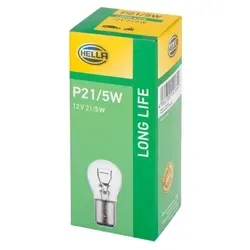 Hella Glühlampe, Bremsleuchte LONG LIFE UP TO 3x LONGER LIFETIME 8GD 002 078-221