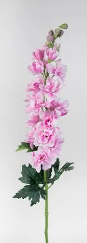 Seidenblumen Roß Rittersporn/Delphinium 86cm PM Kunstblumen künstliche Blumen (Rosa-Pink)