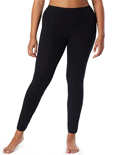 Schiesser Damen Lange Unterhose - Personal Fit Legging, Schwarz - Leggings für Damen, herrlich soft wie eine zweite Haut mit perfekter Feuchtigkeitsregulierung und Atmungsaktivität für höchsten Tragekomfort.