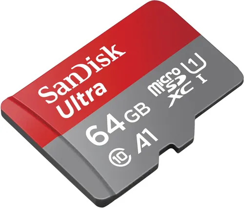 SANDISK Ultra, Micro-SDXC Flash-Speicherkarte, 64 GB, 140 MB/s