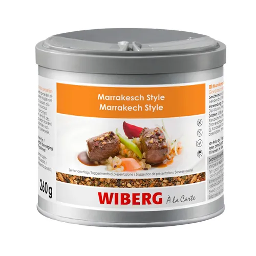 Wiberg Marrakesch Style Gewürzzubereitung kräftige Aromen 260g