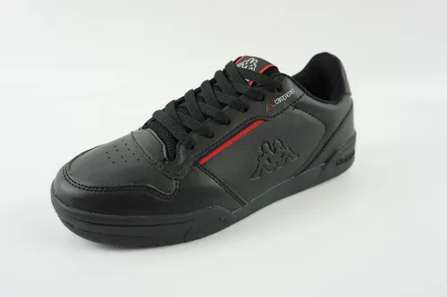 Kappa Sneaker für Damen und Herren Größe 38 Schwarz-Rot von Kappa