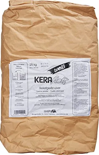 Keraflott Giessmasse weiss, 25kg Sack