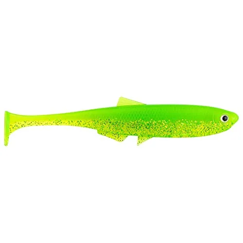 LMAB Bleak Shad 6 cm, 9 cm, 12 cm, 15 cm, 18 cm KÖFI - Gummifisch Angelköder - Gummiköder für: Zander, Barsch, Hecht & Forelle - Zanderköder Hechtköder - Kunstköder