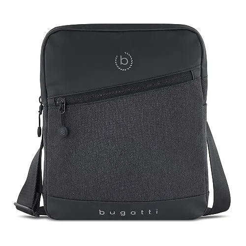 bugatti Universum Umhängetasche für Herren mit Tablet-Fach in schwarz von Bugatti