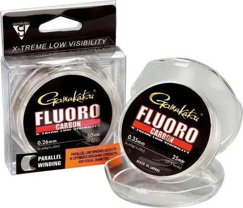 Gamakatsu Schnur G-Line Fluoro Carbon Länge 25m ø 0,26mm