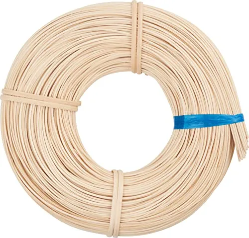 VBS Peddigrohr natur Blauband Ø 3 mm Naturmaterial Ganzjährig Flechtmaterial Korbmaterial Bastelbedarf 3 mm Durchmesser 125 g