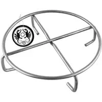 Untersetzer für Feuertopf silber