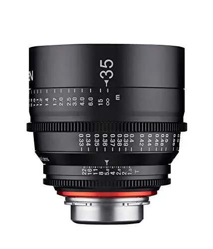 XEEN Cinema 35mm T1,5 PL Vollformat Objektiv MF Cine Video Lens für hohe Auflösungen mit Follow Focus Zahnkränze