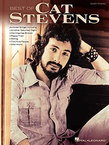 Best Of Cat Stevens: Noten für Klavier - Easy Piano - Liederbücher für Piano, Stimme & Gitarre, ideal für Anfänger mit beliebten Melodien von Cat Stevens.