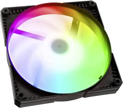 Phanteks PH-F140SK_DRGB_PWM PC-Gehäuse-Lüfter Schwarz (B x H x T) 140 x 140 x 25 mm