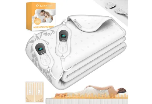 KESSER® Wärmeunterbett mit Fernbedienung und 3 Heizstufen