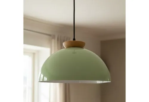 bamyum Yimpi Vintage Hängelampe Ø30 cm in grün von Bamyum
