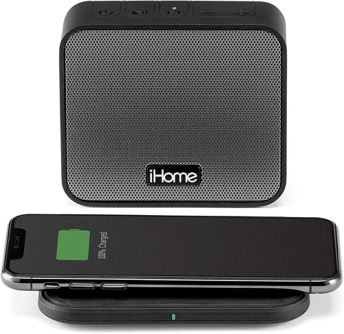 Bluetooth Lautsprecher außen + Schnellladegerät Schnelllader kabellos Speaker