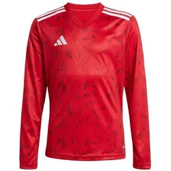 adidas Performance Fußballtrikot rot 140 EU - Hochwertiges Fußballtrikot aus 100% Polyester mit AEROREADY-Technologie für ein angenehmes Tragegefühl. Ideal für Training und Spiele, mit V-Ausschnitt und langem Arm für optimalen Komfort.