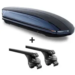 Skibox VDPMAA460G mit Relingträger für BMW Serie 2 Active Tourer