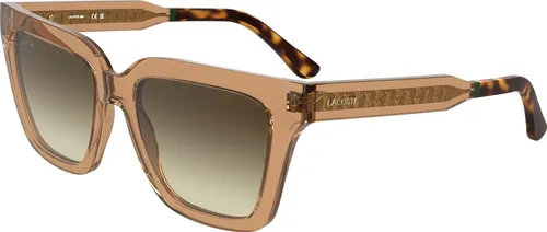 LACOSTE L6063S 204 TRANSPARENT BRICK 55/18/145 FEMALE Sonnenbrillen