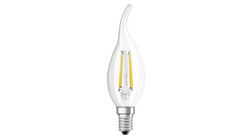 Żarówka LED E14 BA35 3,4W = 40W 470lm 2700K Ciepła 300 CRI90 Filament OSRAM SUPE