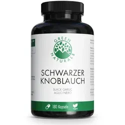 GREEN NATURALS Schwarzer Knoblauch 600 mg mit SAC