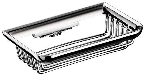 Emco 354500101 Seifenkorb System 2, chrom - Duschkörbe & Duschablagen mit unsichtbarer Wandbefestigung für ein modernes Badezimmer-Design. Robustes Chrom sorgt für Langlebigkeit und einfache Reinigung.