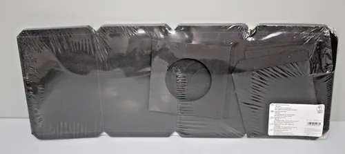 Produktbild Laternen-Bastelset Blanko 300g/qm 14x20cm schwarz