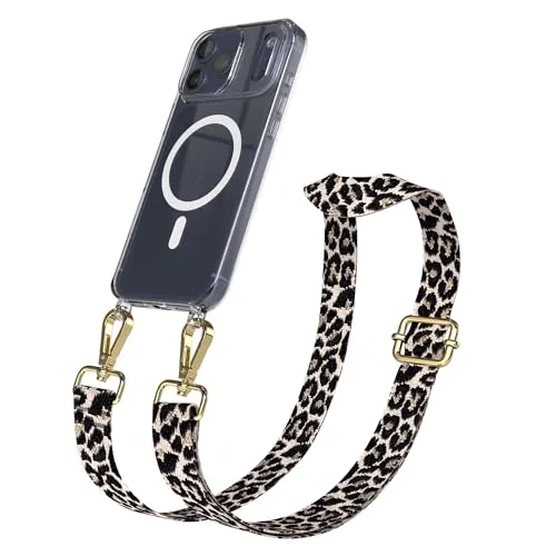EAZY CASE Handykette - Verstellbares Taschenband für iPhone 17 Pro Max - Handy-Umhängetaschen & Hüllen mit Umhängeband, vielseitig einsetzbar als modisches Accessoire oder praktische Umhängetasche mit verstellbarer Länge.
