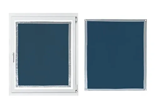 Maximex Fenster-Sonnenschutz 94 x 114 cm, mit extrastarken Saugnäpfen, einfache Montage, Material: 100% Polyester, Maße (B x L): 94 x 114 cm