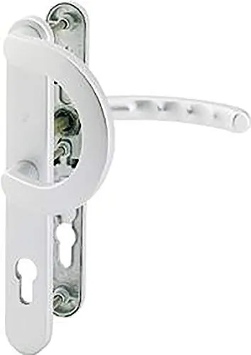 HOPPE PT-Wechselgarnitur Luxembourg - Profiltür-Wechselgarnitur für Haustüren, mit fest/drehbar gelagerten Türgriffen und Rückholfeder für optimale Handhabung