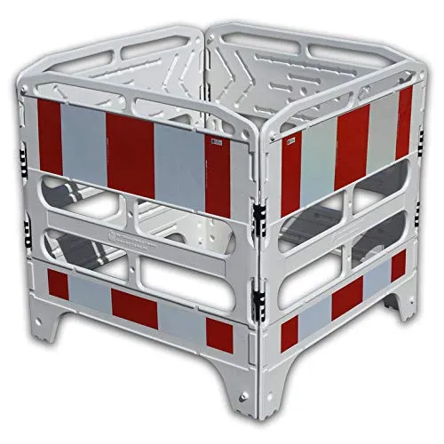 Absperrungen von UvV