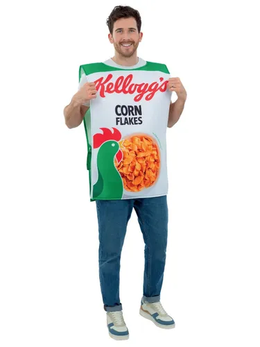 Smiffys Kelloggs™ Corn Flakes™ Kostüm für Erwachsene von Smiffys