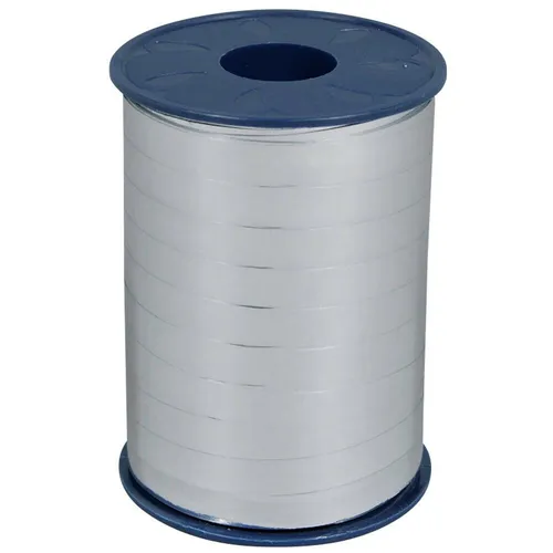 PRÄSENT Geschenkband MEXICO einseitig hochglanzbeschichtet/Rückseite matt silber