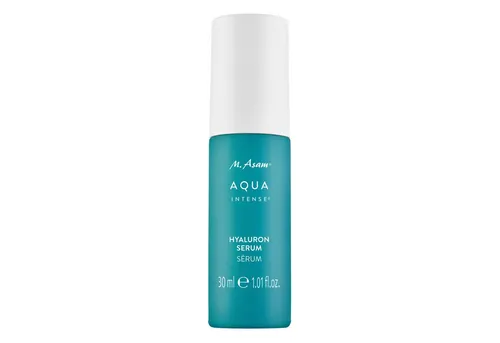 M. Asam AQUA INTENSE Hyaluron Serum (30 ml) – Hochdosiertes Feuchtigkeitsserum - Hyaluronsäure-Serum mit patentiertem Hyaluronsäurekomplex, bietet intensive Feuchtigkeit und sofortige Aufpolsterung für alle Hauttypen, ideal für sensible Haut.
