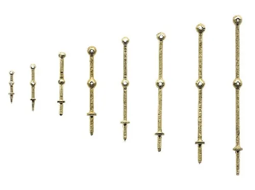 Krick Relingstütze 20mm 2 Durchzüge (10 Stück) - 63045