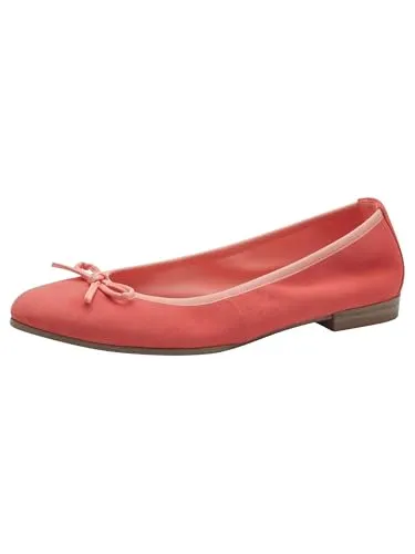Tamaris Ballerina Damen Elegant rot, EU 36 in pink von Tamaris