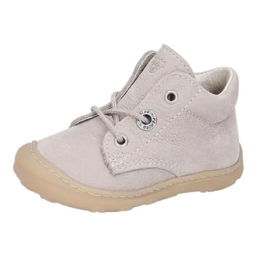RICOSTA Cory Mädchen und Jungen Stiefel - Komfortable Lauflernschuhe - Stiefel für Mädchen, schmal geschnittene Schnürstiefel aus 100% echtem Leder, mit weicher Naturkautschuksohle für optimalen Komfort und Unterstützung beim Laufen.