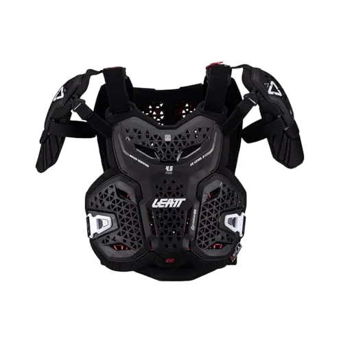 Leatt Unisex-Adult Buzzer 4.5 PRO EVO - Schwarz L/XL - Protektoren für optimalen Schutz beim Sport, leicht und atmungsaktiv für höchsten Tragekomfort.